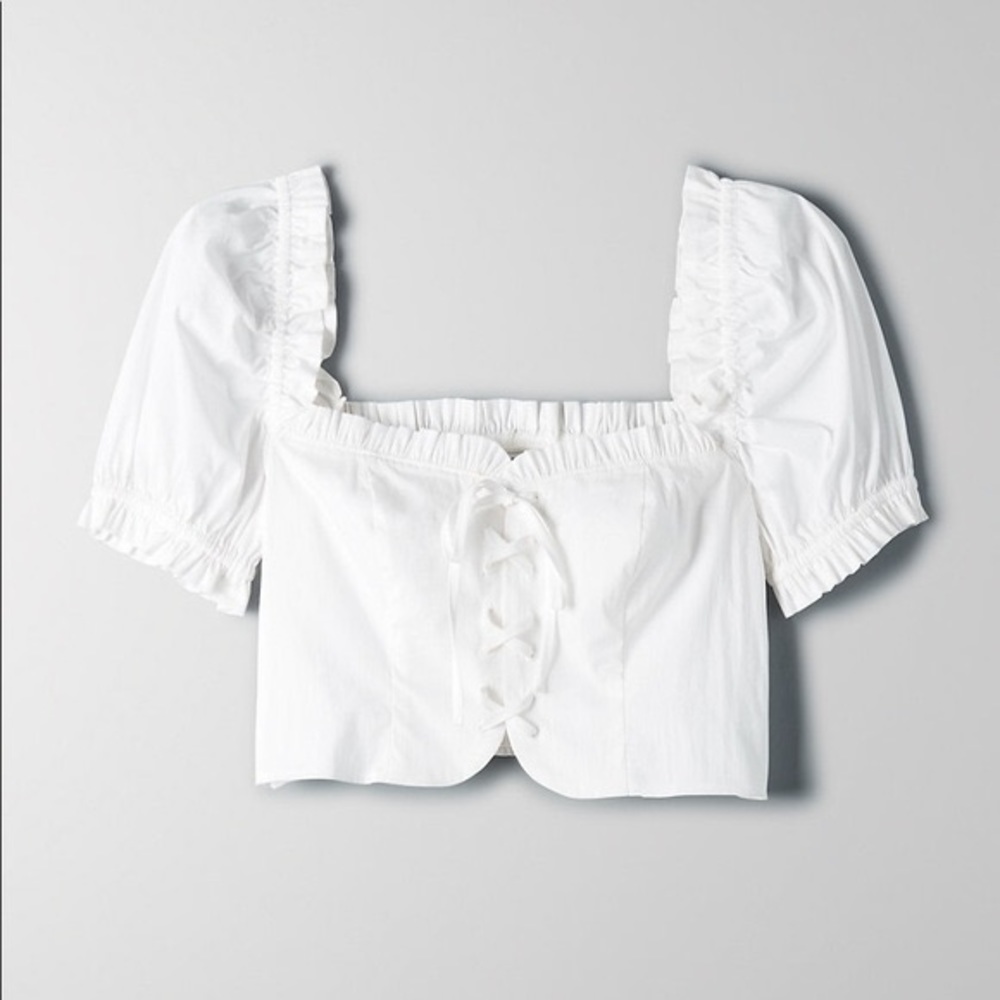aritzia sunday best lolita top size xxs